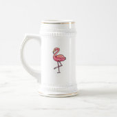 Flamingo Bierglas (Links)