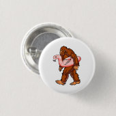 Flamingo Bigfoot Button (Vorne & Hinten)