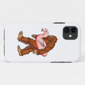 Flamingo Bigfoot Case-Mate iPhone Hülle (Rückseite (Horizontal))