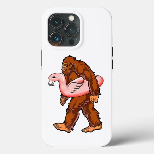 Flamingo Bigfoot Case-Mate iPhone Hülle (Rückseite)
