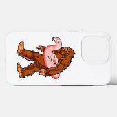 Flamingo Bigfoot Case-Mate iPhone Hülle (Rückseite (Horizontal))