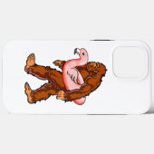 Flamingo Bigfoot Case-Mate iPhone Hülle (Rückseite (Horizontal))