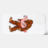Flamingo Bigfoot Case-Mate iPhone Hülle (Rückseite (Horizontal))