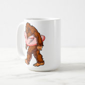 Flamingo Bigfoot Kaffeetasse (Vorderseite Links)