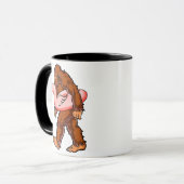 Flamingo Bigfoot Tasse (Vorderseite Links)