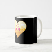 Flamingo Bird Flamingos Niedliche Vögel Flamingo G Kaffeetasse (VorderseiteRechts)