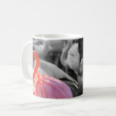 Flamingo Bird Fotografy Kaffeetasse (Vorderseite Links)
