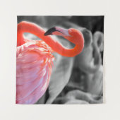 Flamingo Bird Fotografy Wandteppich (Vorderseite (Horizontal))
