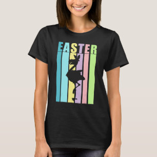 Flamingo Bird Happy Oaster Niedlich Funny Spring F T-Shirt