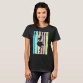 Flamingo Bird Happy Oaster Niedlich Funny Spring F T-Shirt (Vorne ganz)