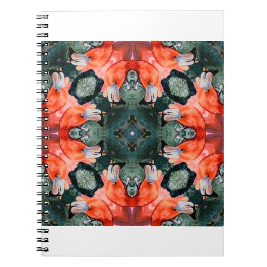 Flamingo Bird Notizblock (Vorderseite)