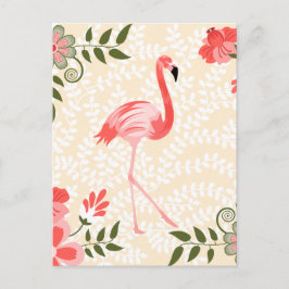 Flamingo Bird Postkarte