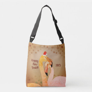 Flamingo Birds Bag Tragetaschen Mit Langen Trägern