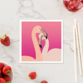 Flamingo Birds Cocktail Papier Napkins Serviette (Beispiel)