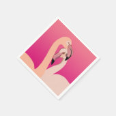 Flamingo Birds Cocktail Papier Napkins Serviette (Ecke)