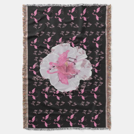 Flamingo Birds Decke (Vorderseite Vertikal)