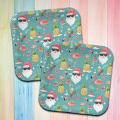 Flamingo Birds Weihnachten im Juli Party Pappteller