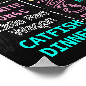 Flamingo Birthday Chalkboard Schild Meilenstein (Ecke)