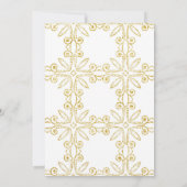 Flamingo Birthday Einladung (Rückseite)