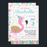 Flamingo Birthday Einladung Topical Pool Party<br><div class="desc">Flamingo Birthday Einladung,  ein perfekter Weg,  um Ihre Kinder Geburtstagsparty verkünden.</div>