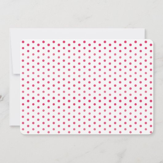 Flamingo Birthday Einladungen (Rückseite)