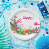 Flamingo Birthday Party Teller (Party)