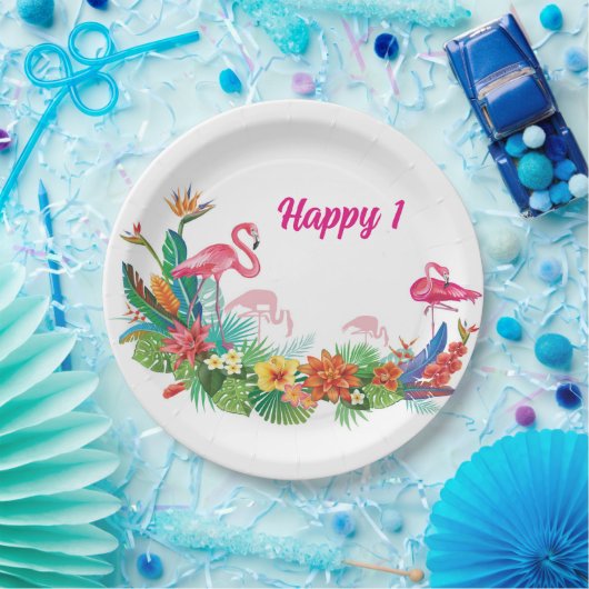 Flamingo Birthday Party Teller (Party)