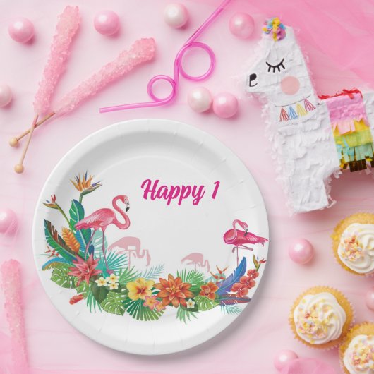 Flamingo Birthday Party Teller (Party)