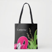 Flamingo Black Tasche (Vorderseite)