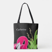 Flamingo Black Tasche (Rückseite)