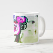 Flamingo Blume joy Jumbo-Tasse (Vorderseite Rechts)
