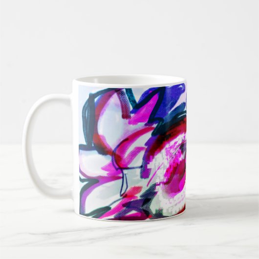 Flamingo Blume joy Kaffeetasse (Links)