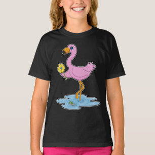 Flamingo-Blume T-Shirt