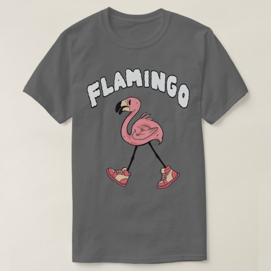 Flamingo Boot Boy Flim Flam Merch T-Shirt (Design vorne)