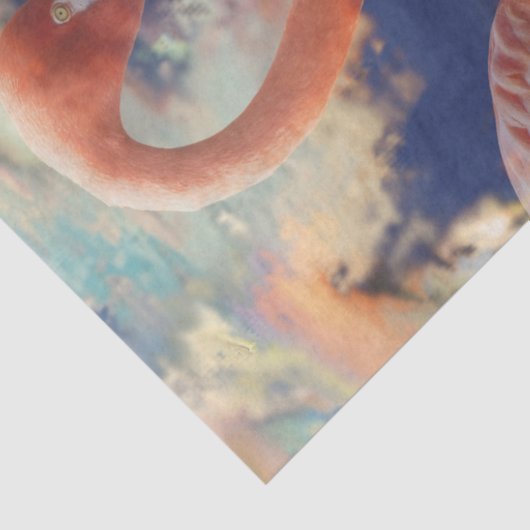 Flamingo Breeze Decoupage Seidenpapier (Ausschnitt)