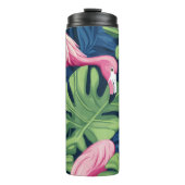 "Flamingo Breeze Plastic Thermos" Thermosbecher (Vorderseite)