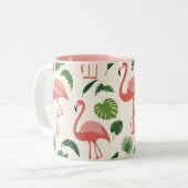 Flamingo Breeze Tasse (Vorderseite Links)