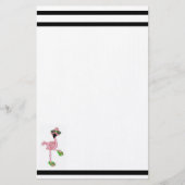 Flamingo Briefpapier (Vorderseite)