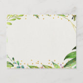 Flamingo - Bücher für die Beipackkarte des Babys Begleitkarte (Rückseite)