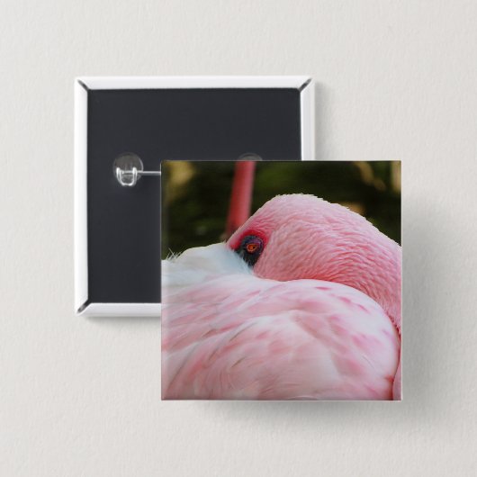 Flamingo Button (Vorne & Hinten)