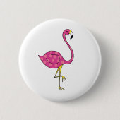 Flamingo Button (Vorderseite)