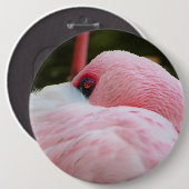 Flamingo Button (Vorne & Hinten)