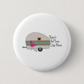 Flamingo-Camper Button (Vorderseite)