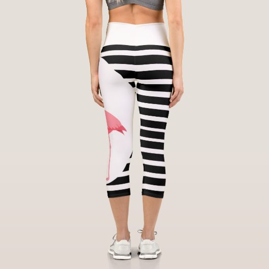 Flamingo  capri leggings (Rückseite)