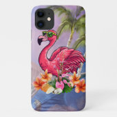 Flamingo Case-Mate iPhone Hülle (Rückseite)