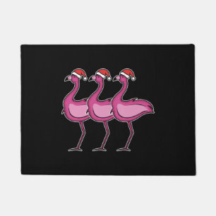 Flamingo Christmas Fußmatte