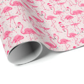 Flamingo christmas  geschenkpapier (Rolleneckpunkt)