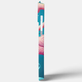 Flamingo Christmas iPhone / iPad Fall Case-Mate iPhone Hülle (Rückseite / Links)