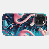 Flamingo Christmas iPhone / iPad Fall Hülle (Rückseite (Horizontal))