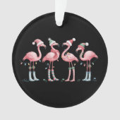 Flamingo Christmas Lights Holiday Xmas Ornament (Vorderseite)